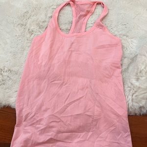 Lululemon Swifty Tech Racerback Light Pink Size 4